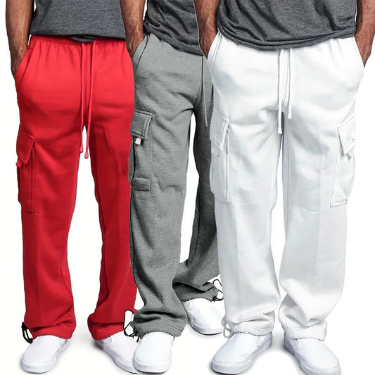 Men’s Loose-Fit Cargo Joggers