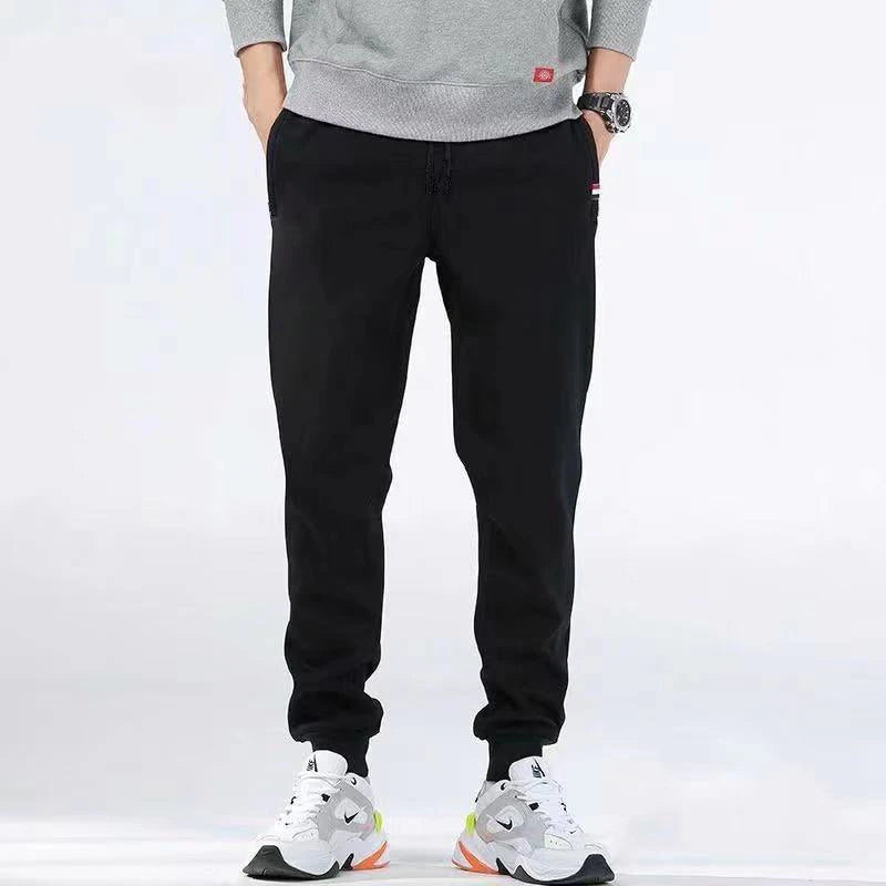 Men’s Fleece-Lined Cotton Track Pants
