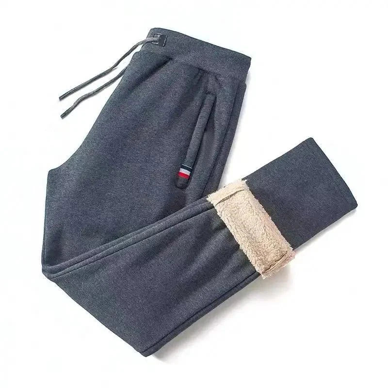 Men’s Fleece-Lined Cotton Track Pants