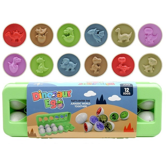 Baby Montessori Learning Educational Toy Smart Egg Toy Games Shape Matching Cognition Sorters Toys For Kids Children